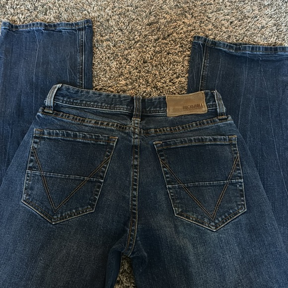 Women’s rock&roll jeans. Double barrel straight. Size 29x32 - Picture 3 of 3